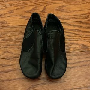 Capezio black ej2c jazz boots kids size 1M